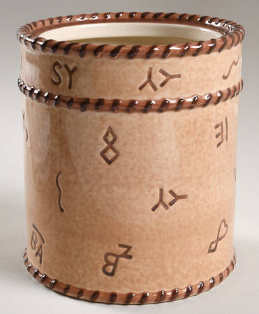 Branded Large Canister No Lid