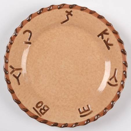 Branded Bread & Butter Plate