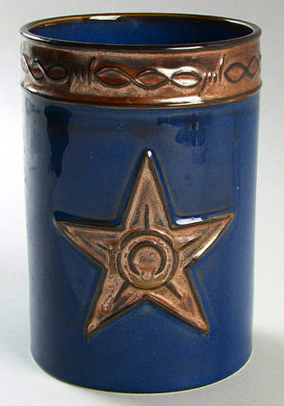 Iron Star Utensil Holder