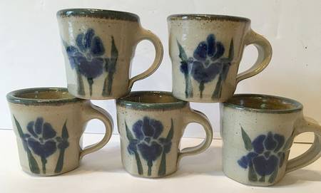 Iris Flat Demitasse Cup