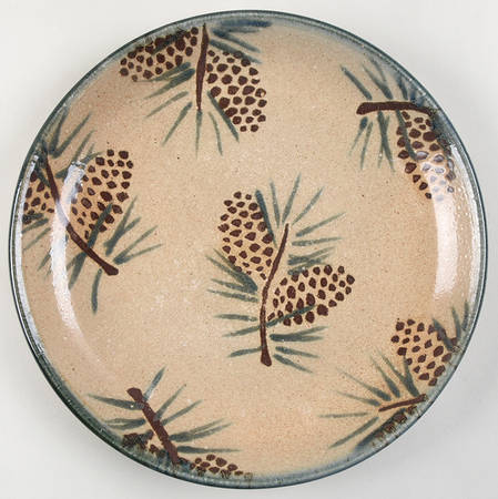 Pine Cone Dinner Plate