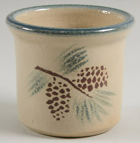 Pine Cone Small Open Crock