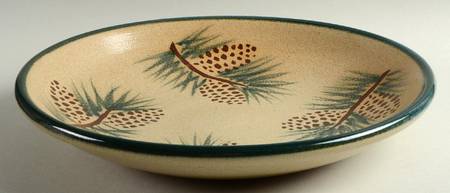 Pine Cone 12" Pasta Serving Bowl
