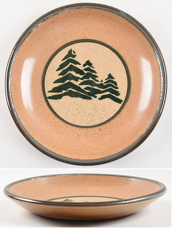 Pine Tree 9" Individual Pasta Bowl