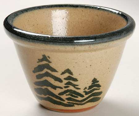 Pine Tree Custard Cup