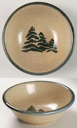 Pine Tree Coupe Soup Bowl