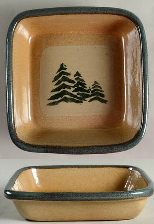 Pine Tree 9" Square Baker