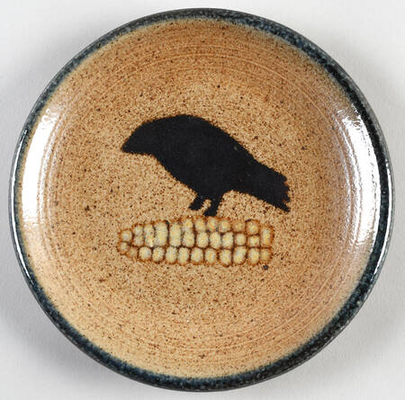 Crow Salad/Dessert Plate