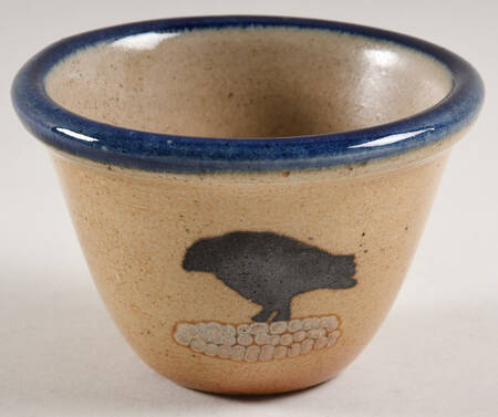 Crow Custard Cup