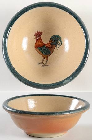 Rooster Coupe Soup Bowl