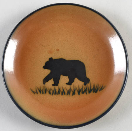 Bear Luncheon Plate
