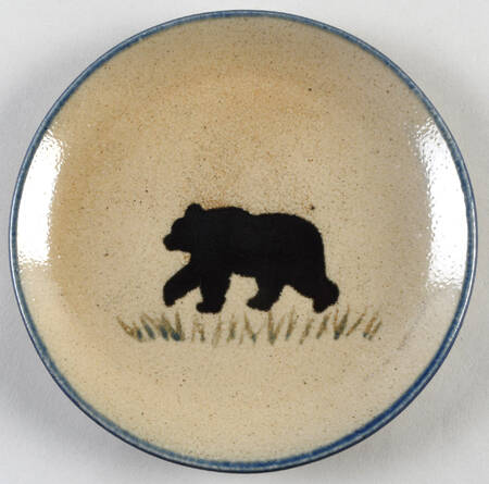 Bear Luncheon Plate