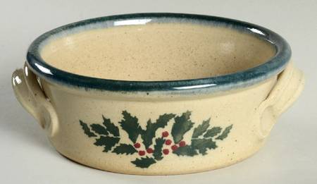 Holly Small Open Crock