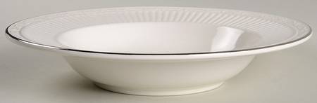Italian Countryside Platinum Large Rim Soup Bowl