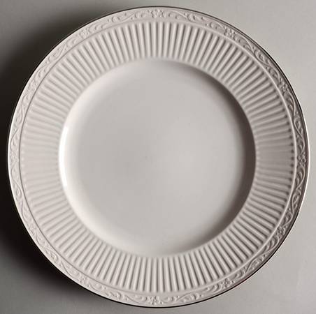 Italian Countryside Platinum 12" Chop Plate (Round Platter)