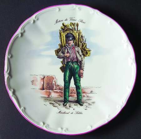 METIERS DU VIEUX PARIS Salad Plate