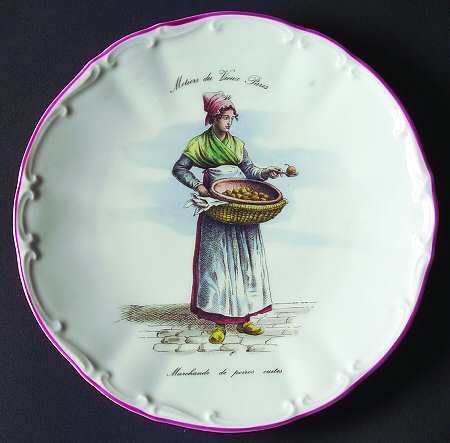METIERS DU VIEUX PARIS Salad Plate