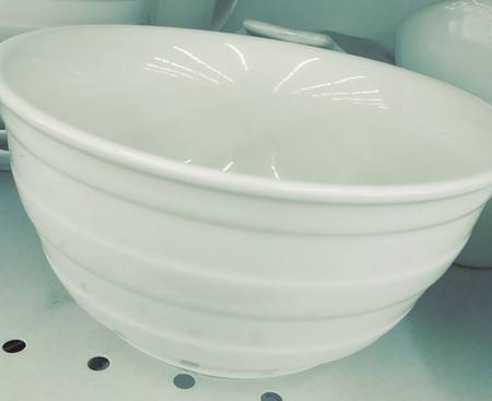 Cloud Cuff Stripe Soup/Cereal Bowl