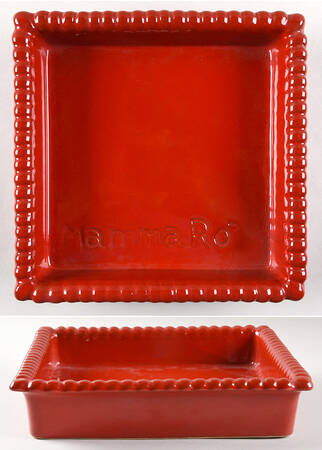 Classic Collection Red 9" Square Baker