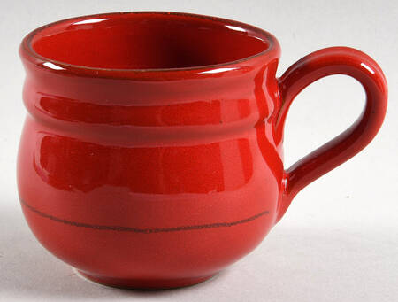 Classic Collection Red Flat Cup