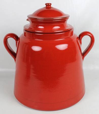 Classic Collection Red Bean Pot & Lid