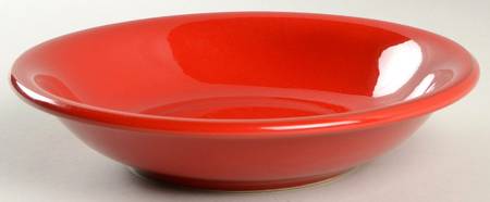 Classic Collection Red 8" Individual Pasta Bowl