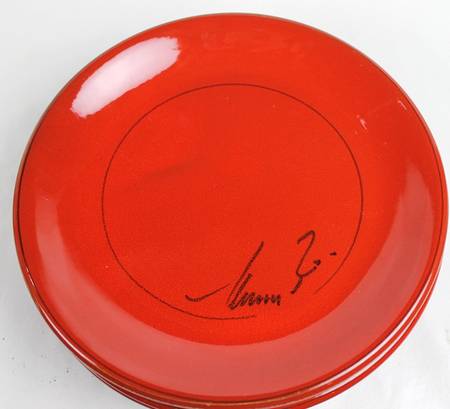 Cameo Collection Orange Dinner Plate