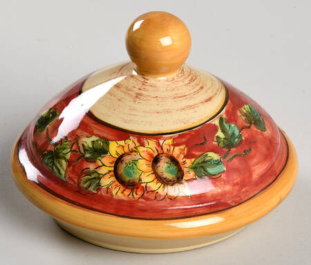 Red Rooster Lid for Cookie Jar