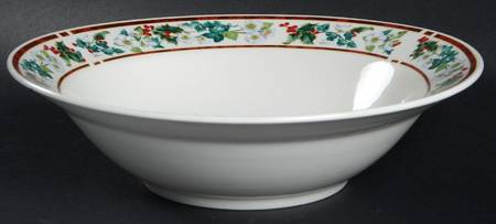 Holly 9" Round Vegetable Bowl
