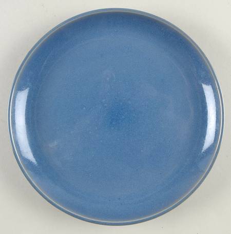 Blue Glaze Salad/Dessert Plate