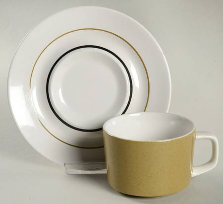 Focal Flat Cup & Saucer Set