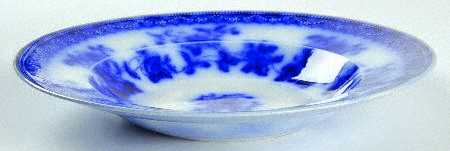 Hudson (Flow Blue, Gold Trim) by J &amp; G Meakin