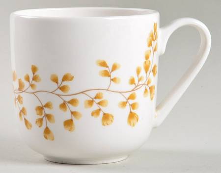 Maidenhair Fern Yellow Mug