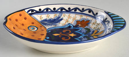 Terra Bella 10" Fish Shaped Bowl