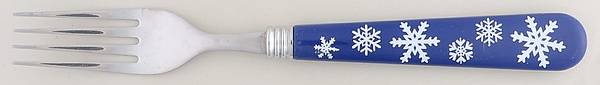 Snowflake Dinner Fork (7 3/8" or Smaller)