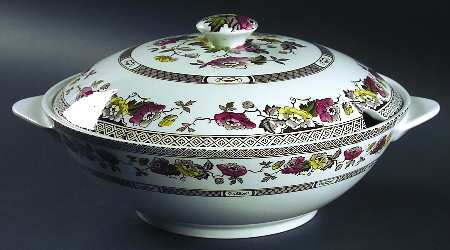 Windsor Brown Multicolor(Smooth) Tureen &  Lid