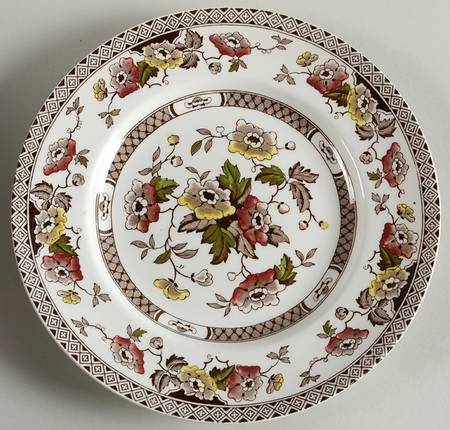 Windsor Brown Multicolor(Smooth) Salad Plate