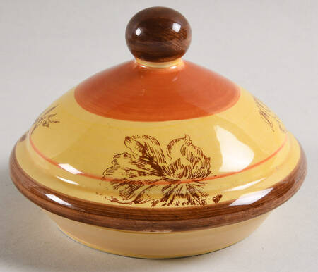 Orange Rooster Lid for Medium Canister