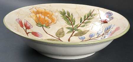 Spring Bloom 12" Pasta Serving Bowl