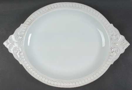 Venice Light Blue 19" Oval Serving Platter