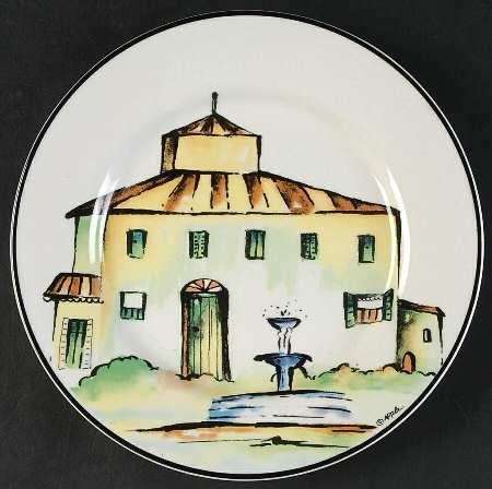 Italia Salad Plate