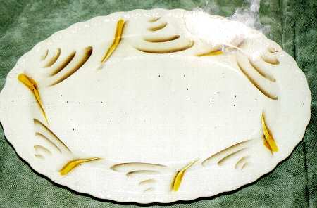 2283F 14" Oval Serving Platter
