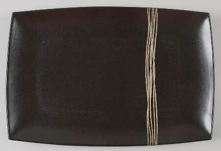 Bamboo Reeds 15" Rectangular Serving Platter