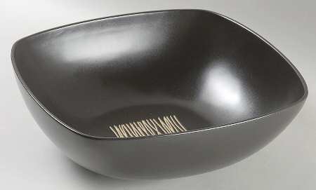 Bamboo Reeds 10" Square Vegetable Bowl