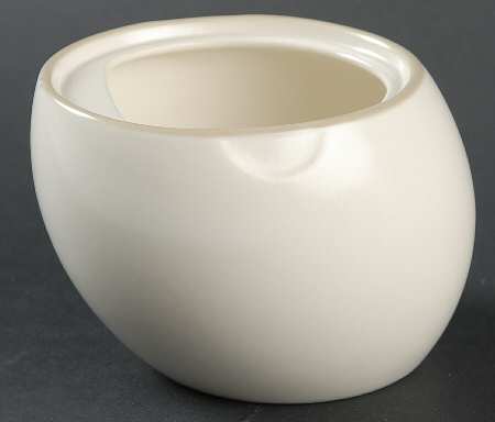 Curve Cream Sugar Bowl No Lid