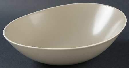 Curve Khaki Coupe Soup Bowl