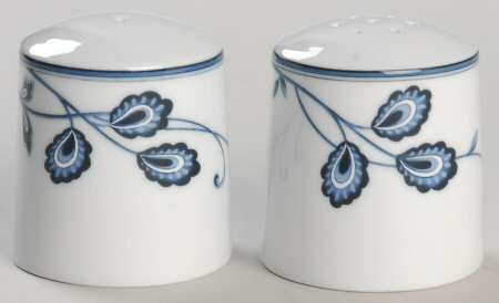 Indigo Bloom Salt & Pepper Set