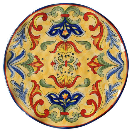 Yellow Talavera Dinner Plate