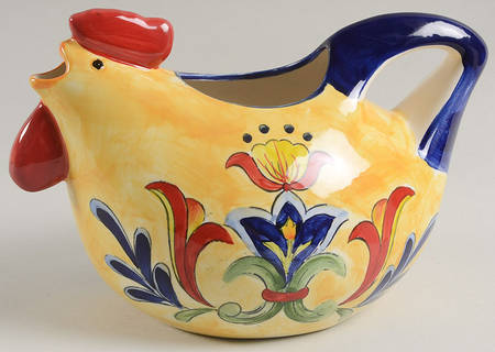 Yellow Talavera 32 Oz Pitcher