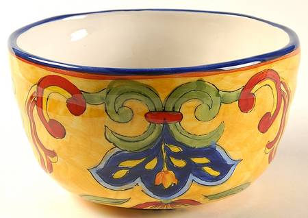 Yellow Talavera Soup/Cereal Bowl